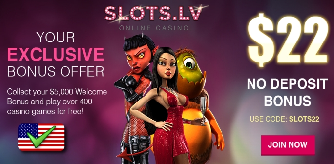 No Deposit Casino Bonus Slots.lv